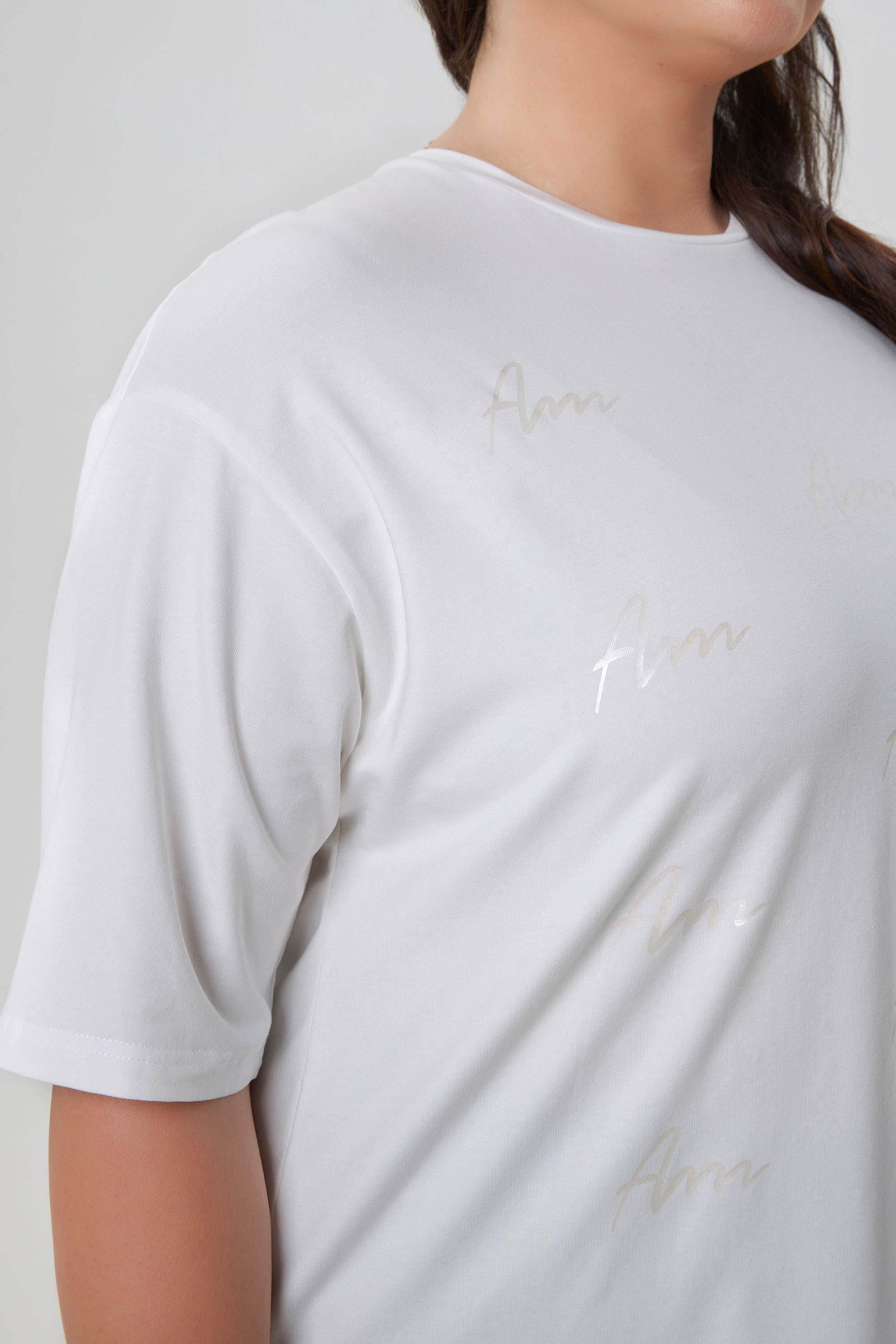 Футболка с принтом