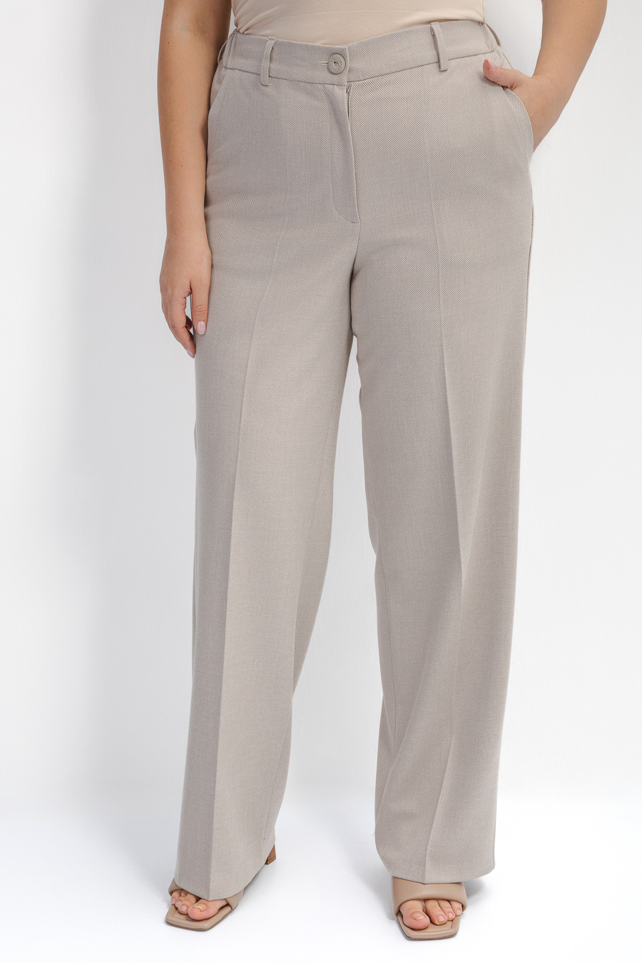 Брюки прямые со стрелками *PREMIUM