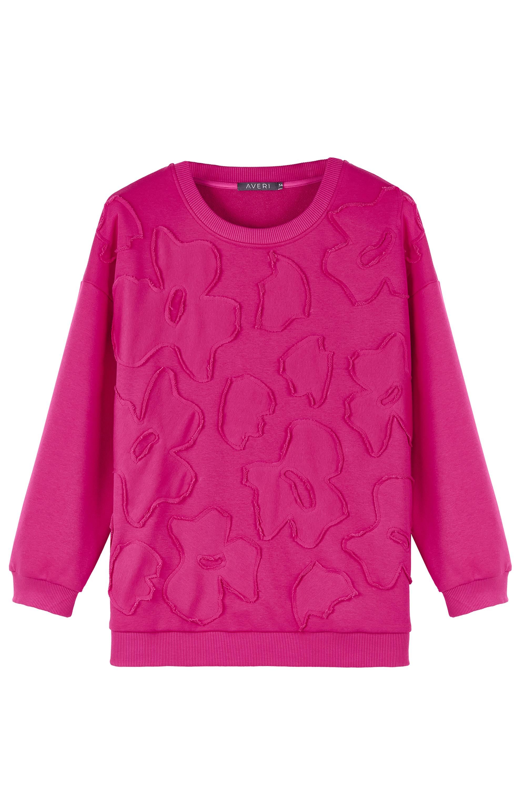 Свитшот с объемным декором