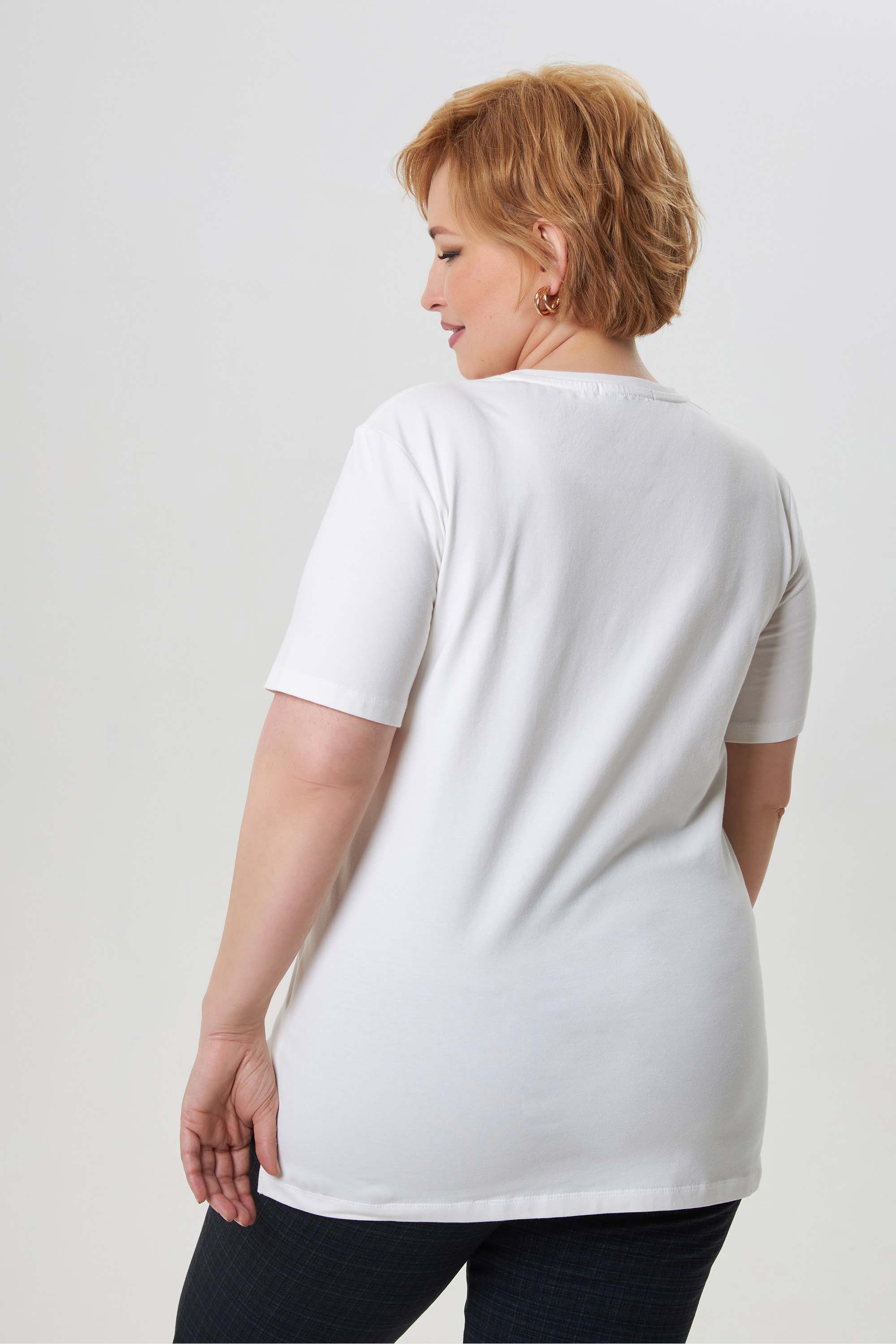 Базовая футболка из хлопка