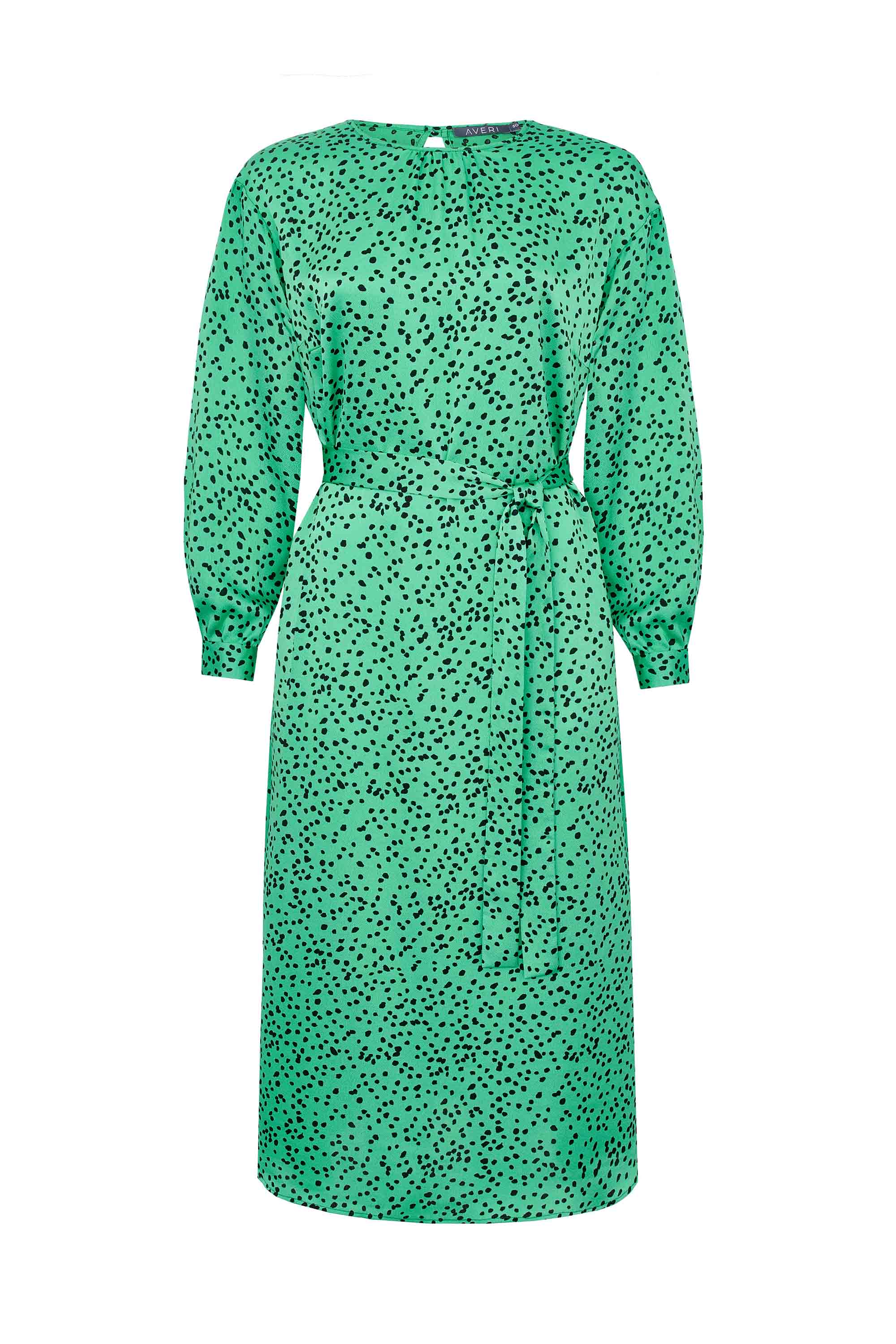 Платье из креш-атласа