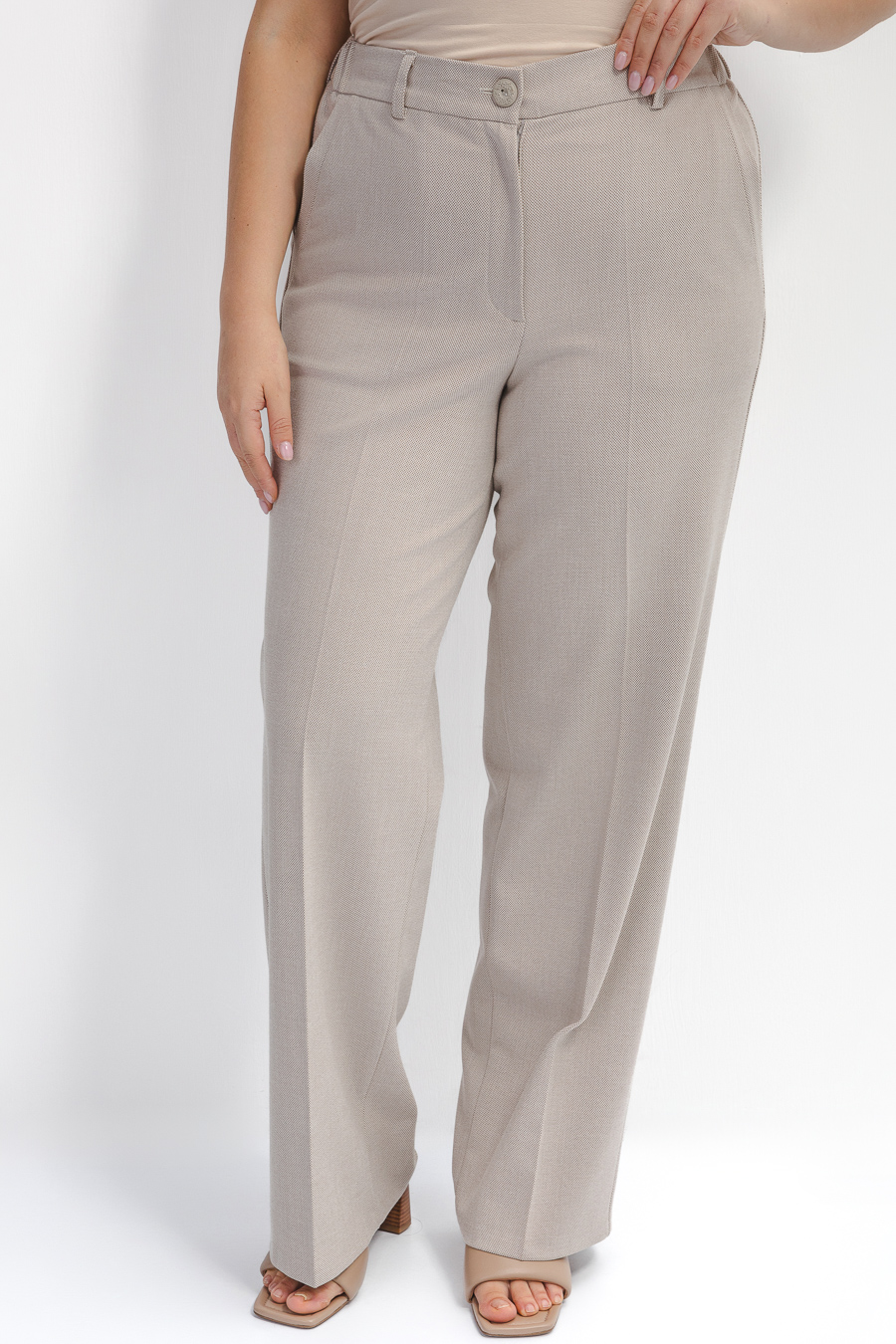 Брюки прямые со стрелками *PREMIUM