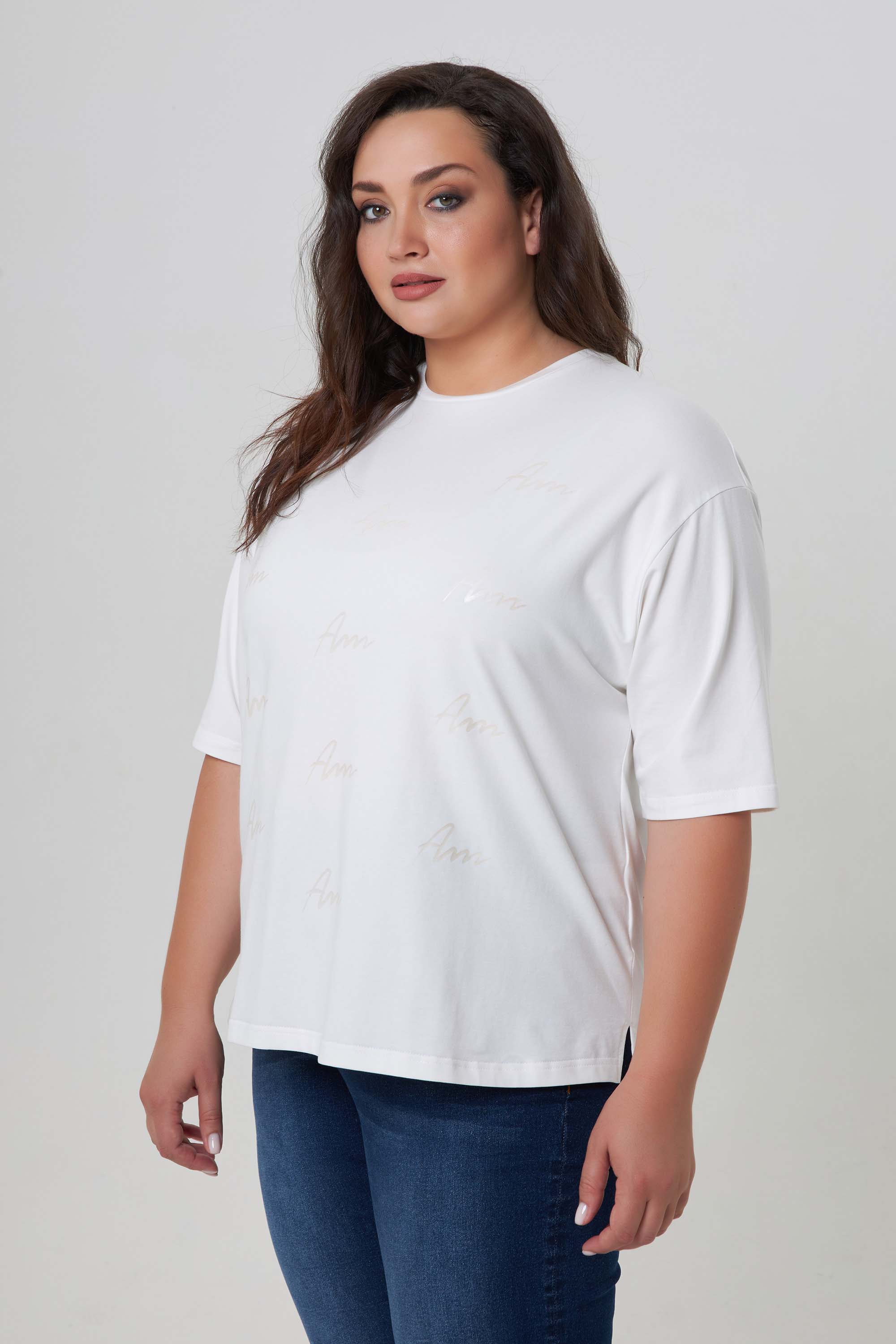 Футболка с принтом