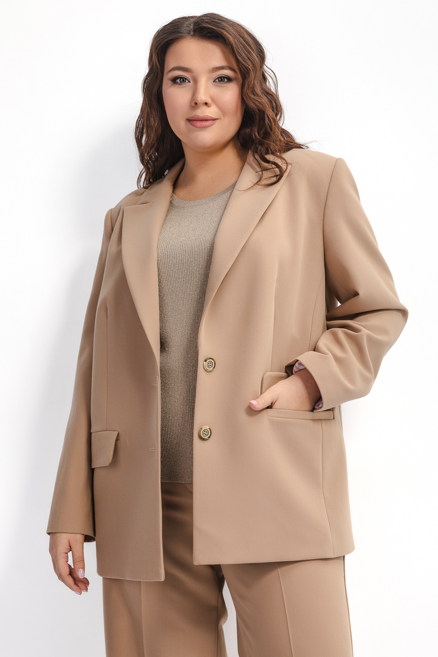 Жакет из поливискозы