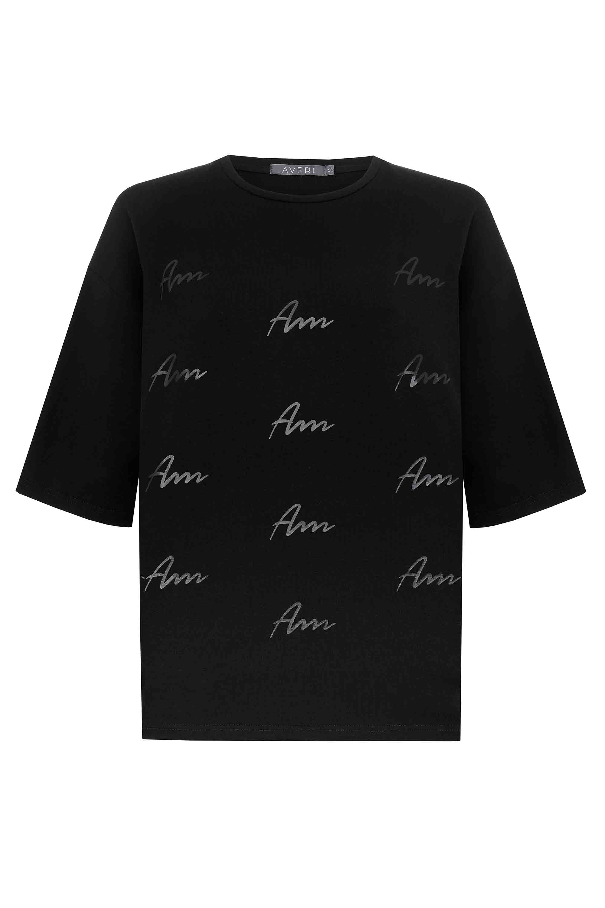 Футболка с принтом