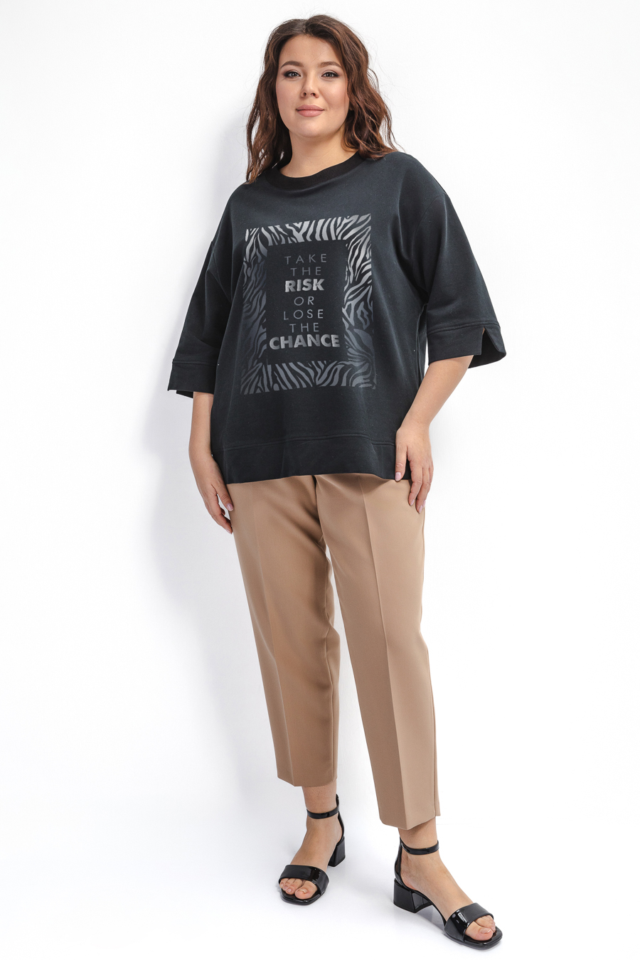 Плотная футболка Оверсайз