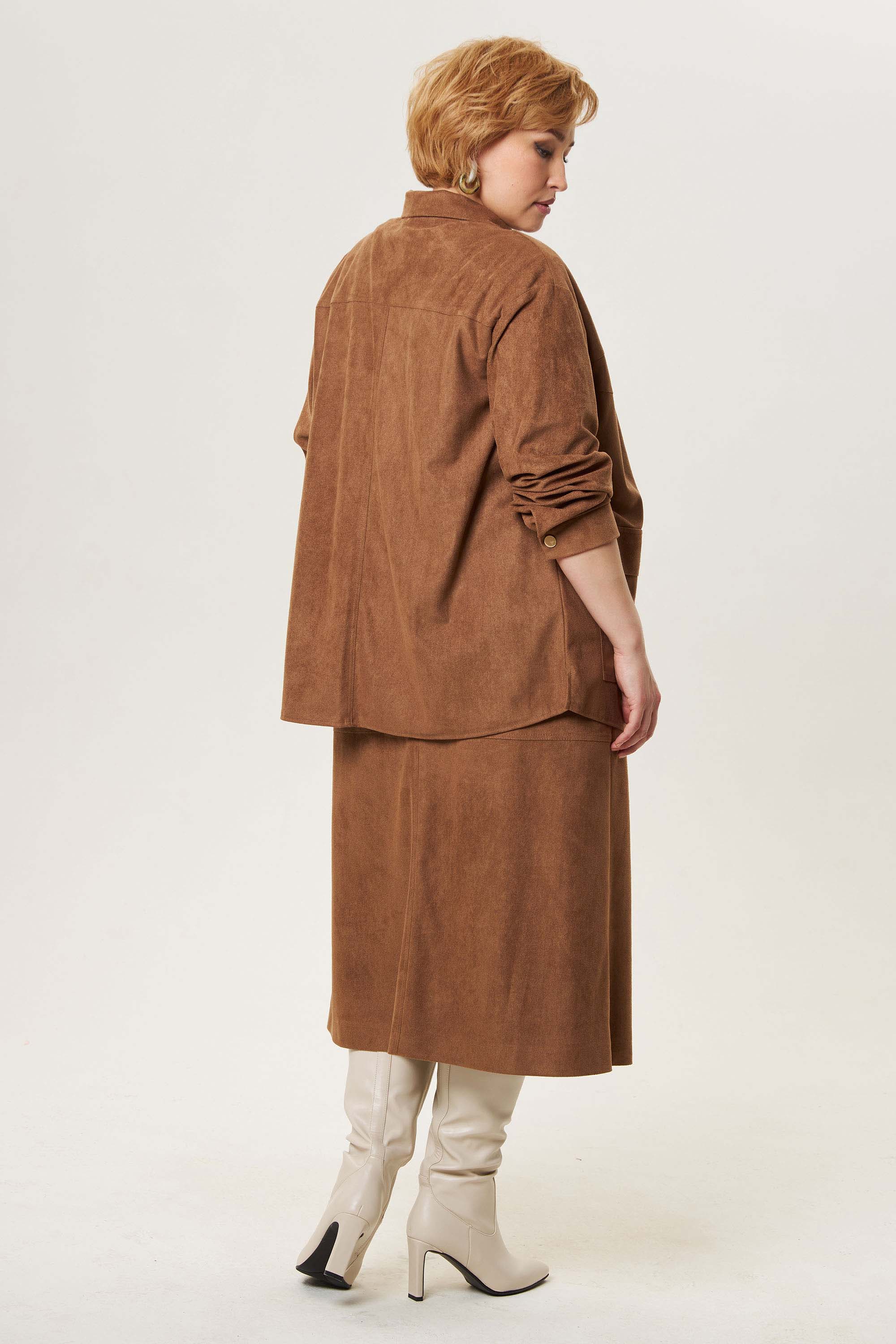 Замшевая юбка