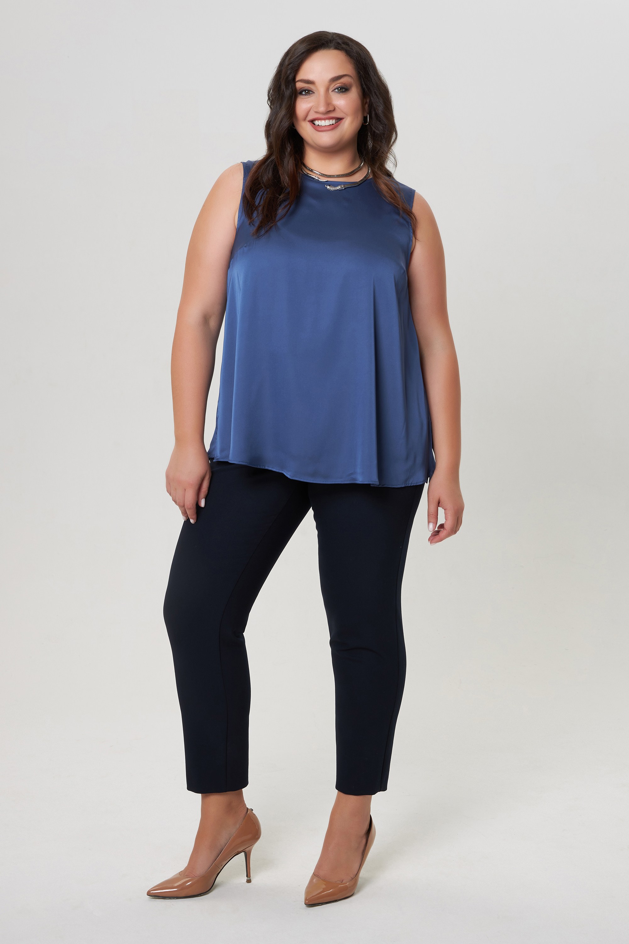 Шелковистый топ