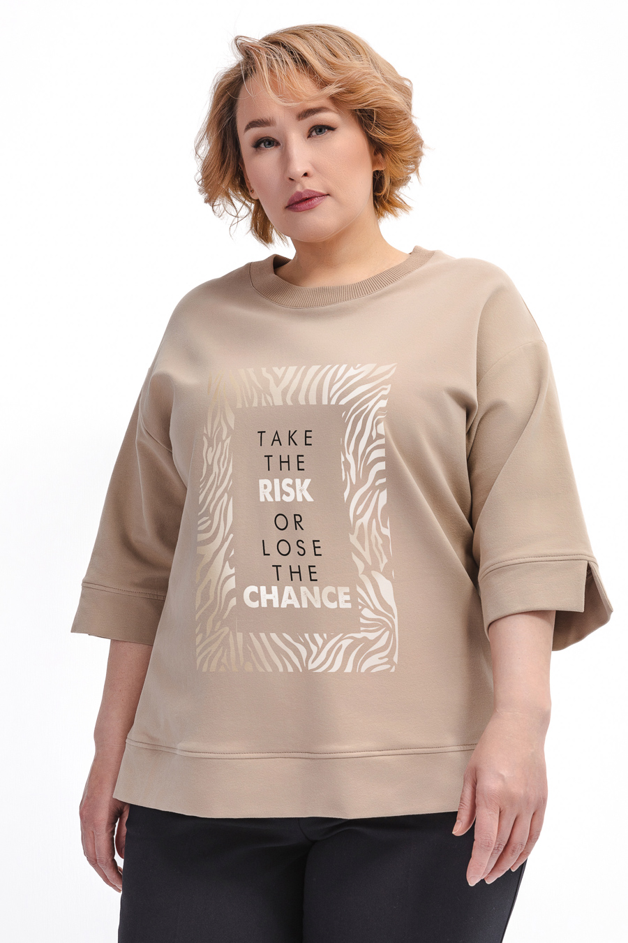 Плотная футболка Оверсайз