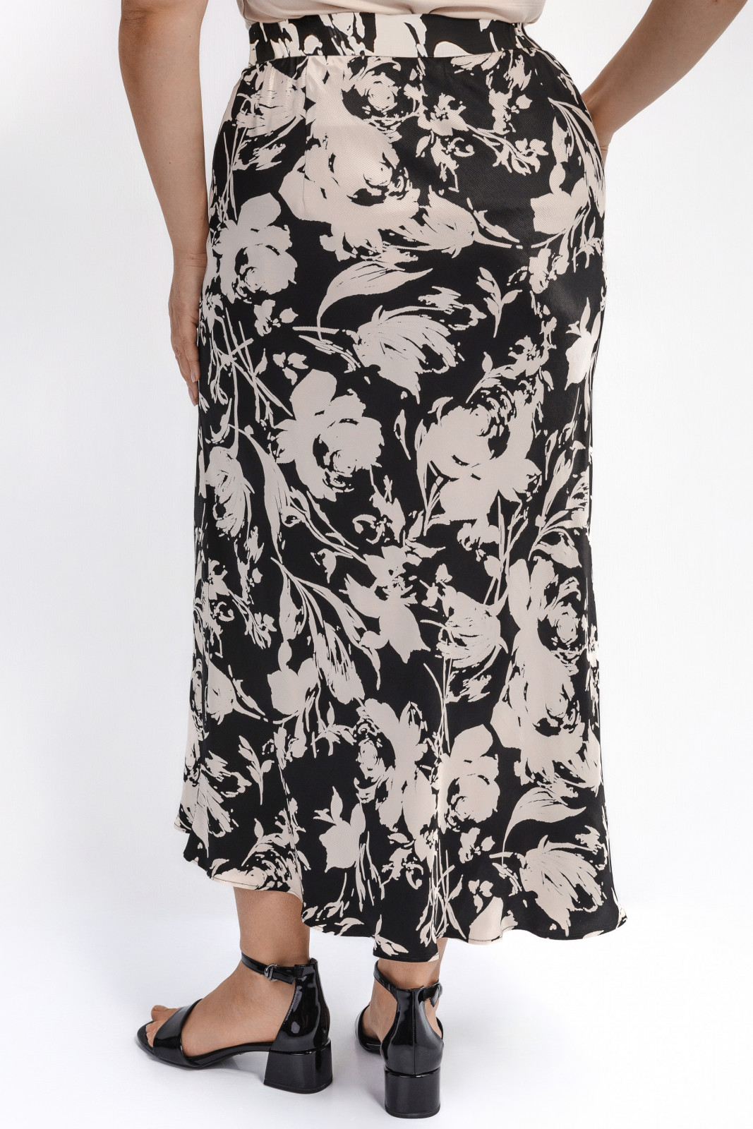 Юбка А-силуэта из вискозы