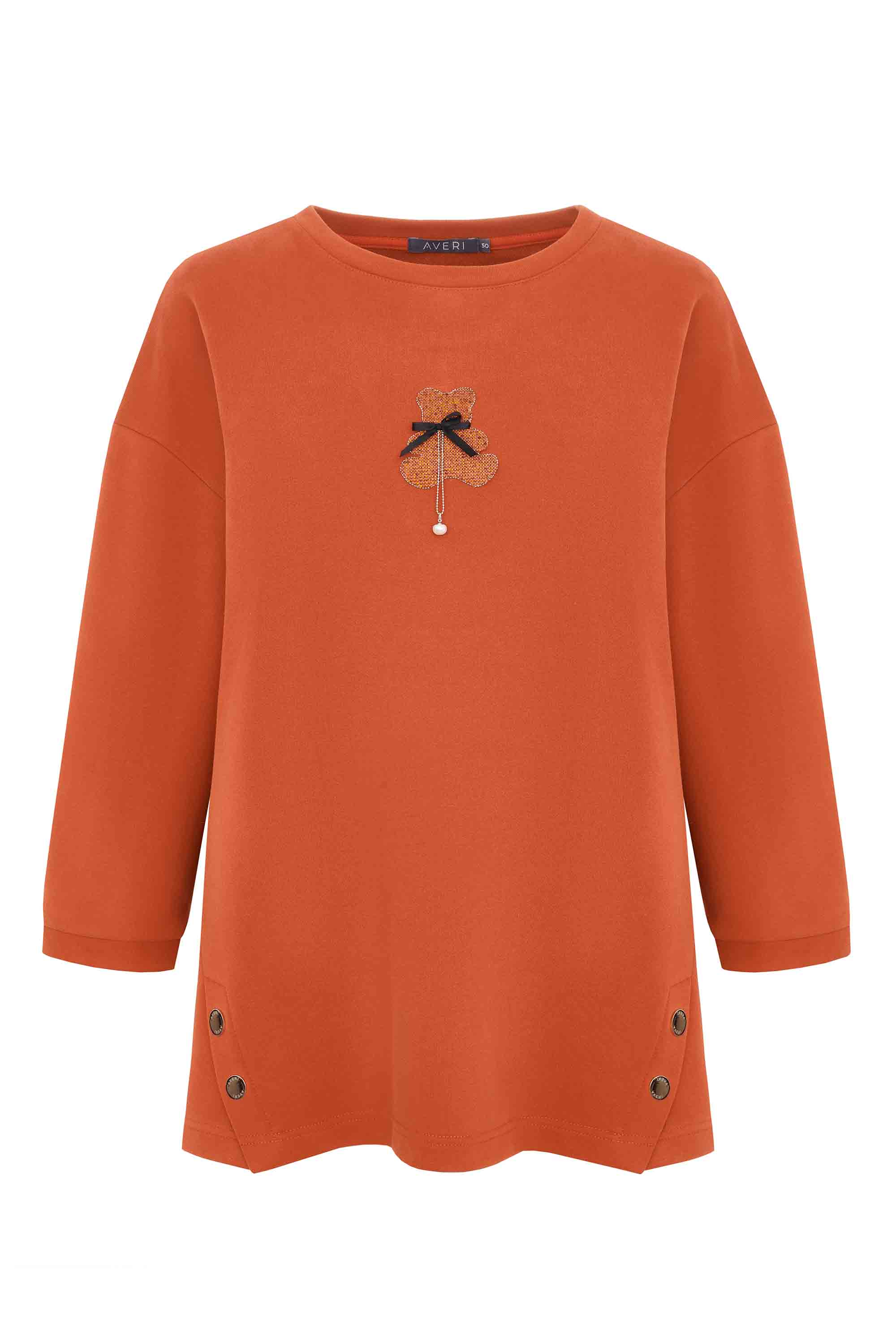 Свитшот с аппликацией