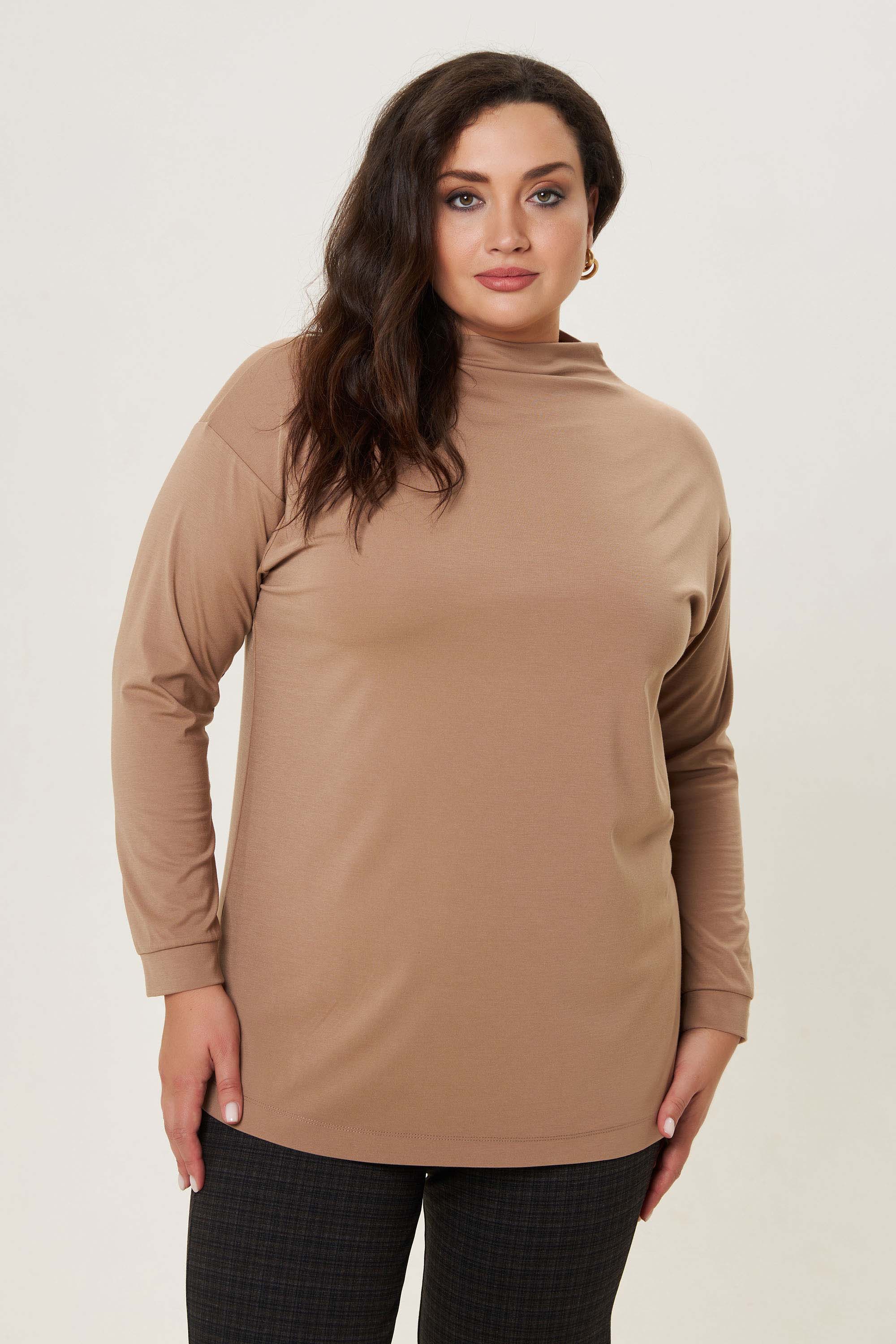 Лонгслив из вискозы