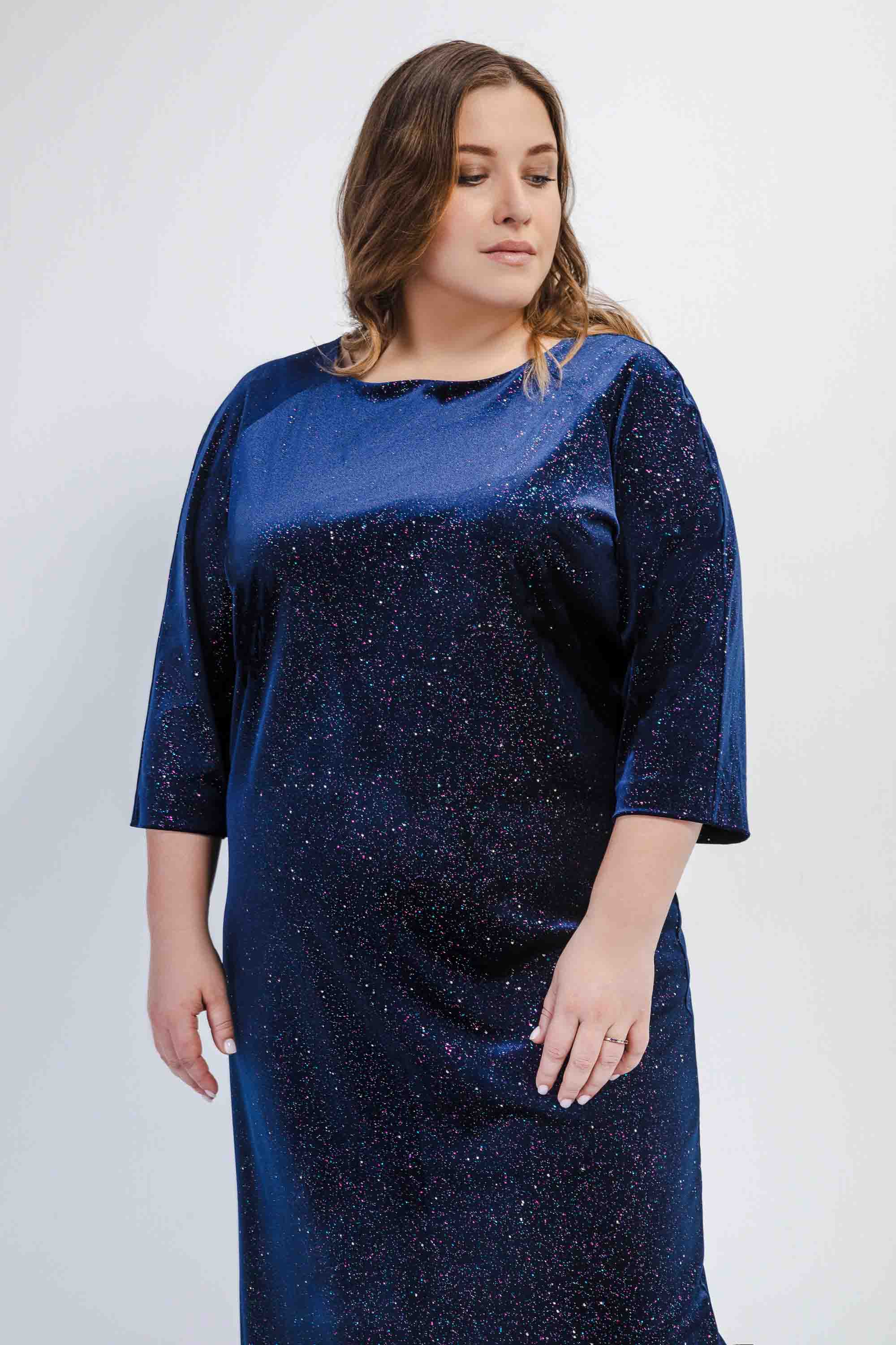 Бархатное платье