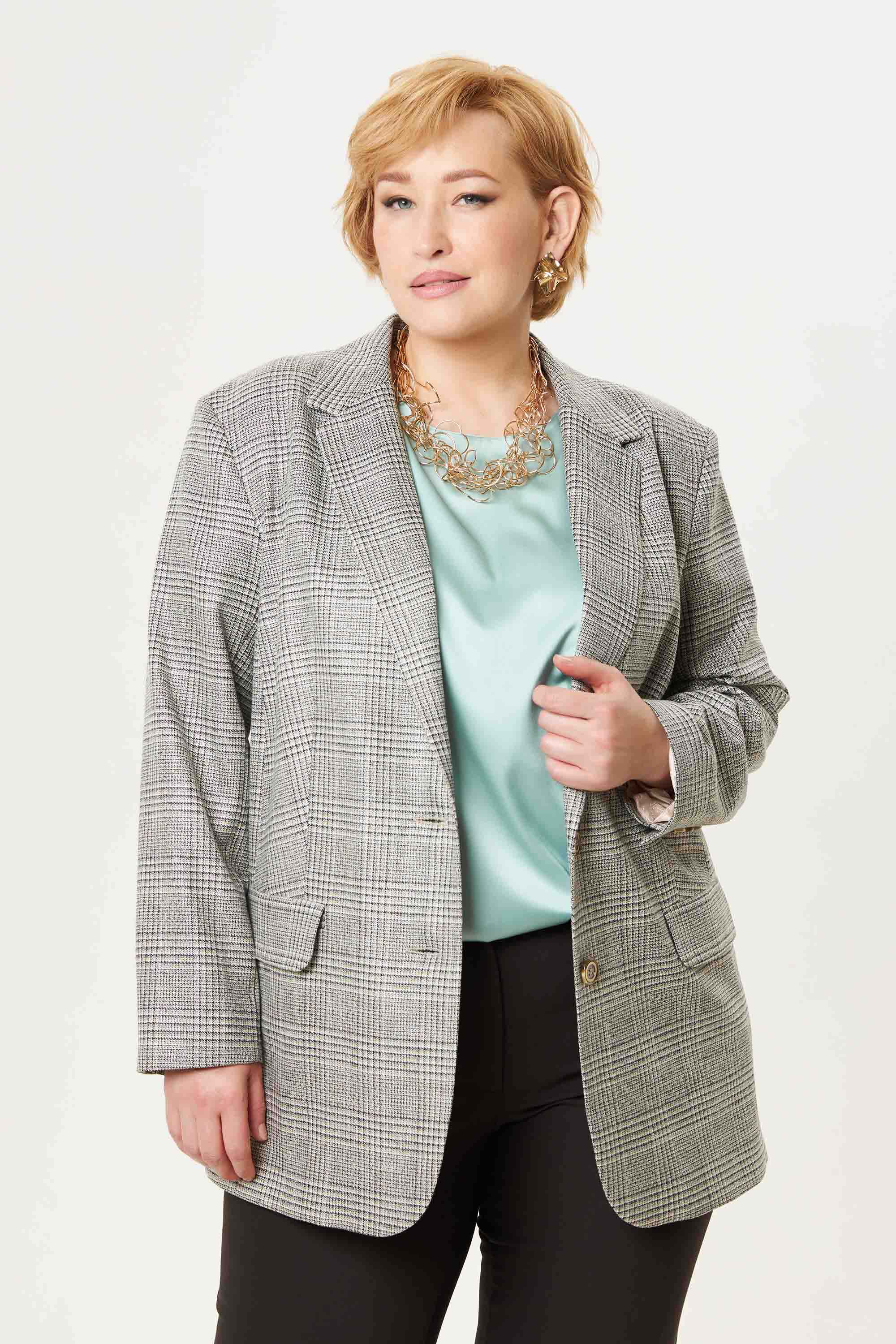 Жакет с люрексом