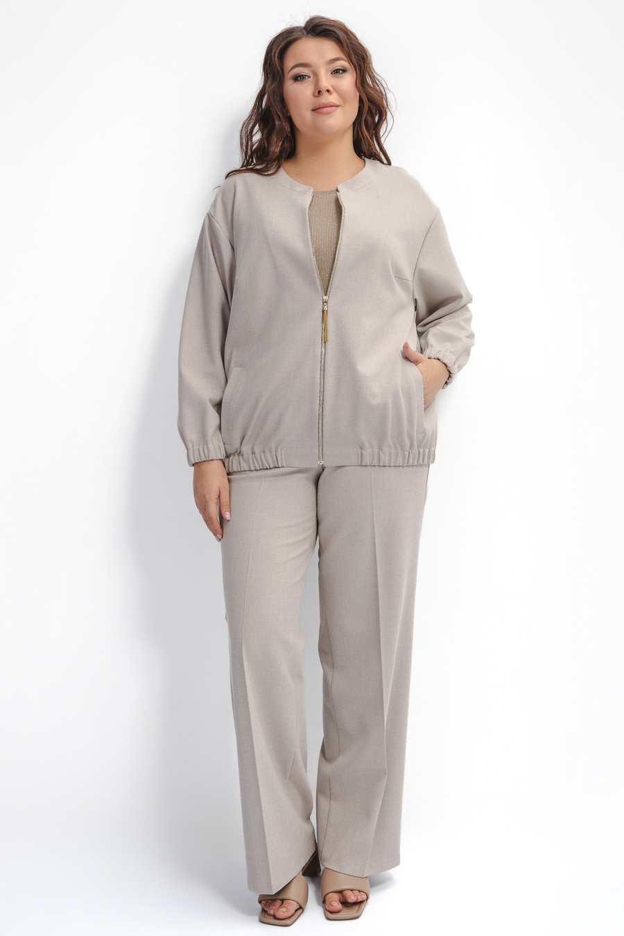 Брюки прямые со стрелками *PREMIUM