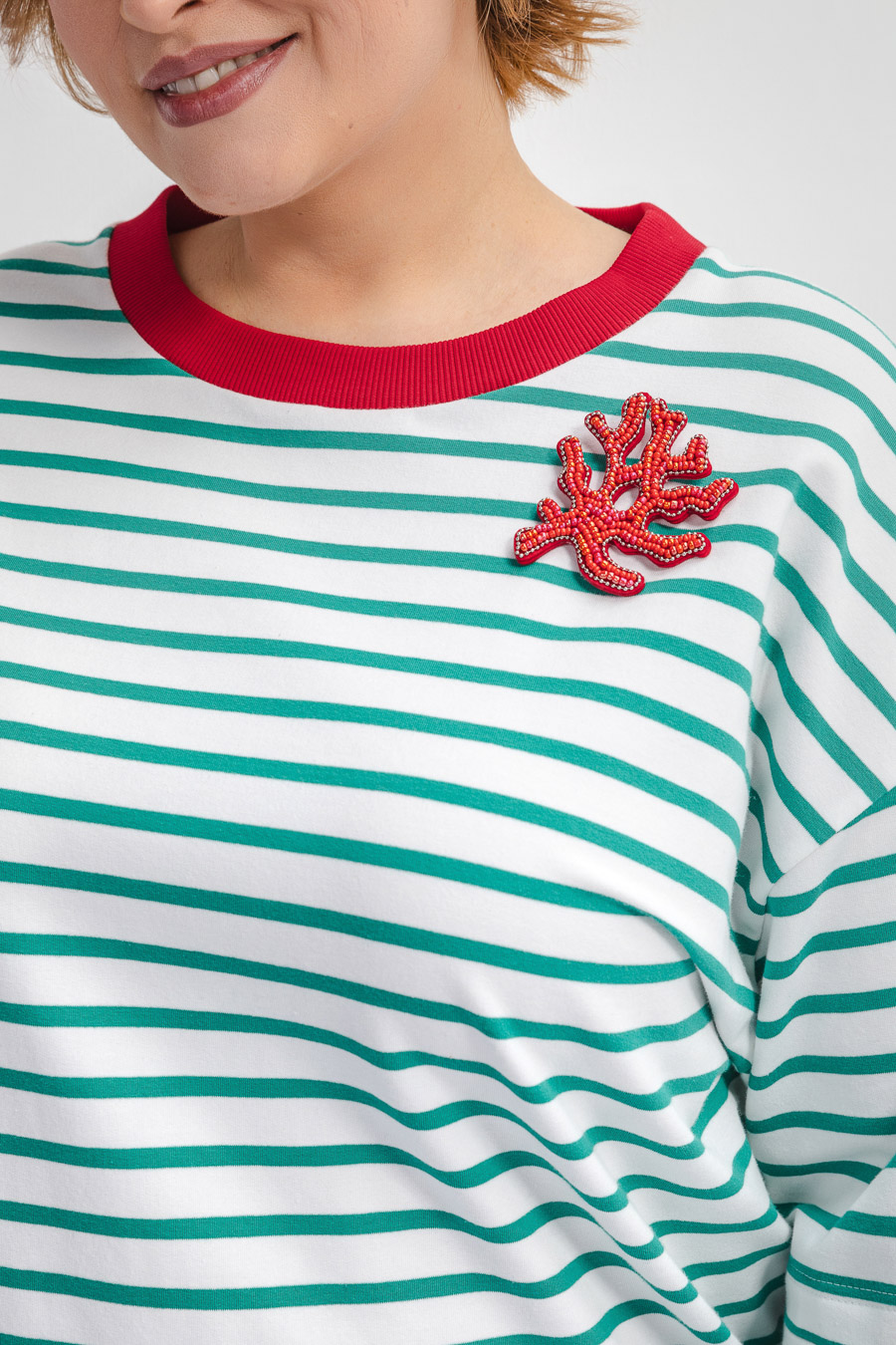 Брошь Коралл