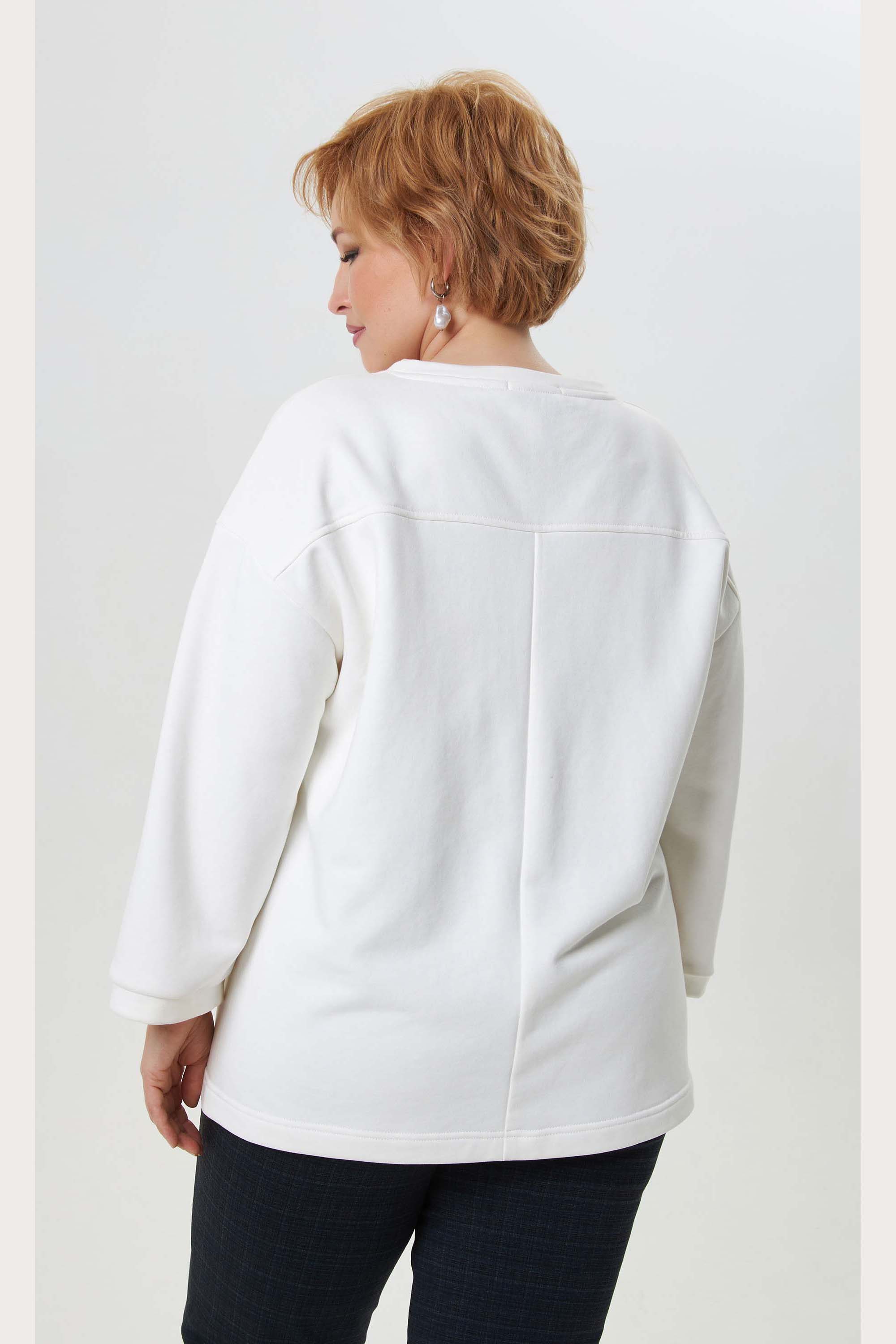 Свитшот с аппликацией