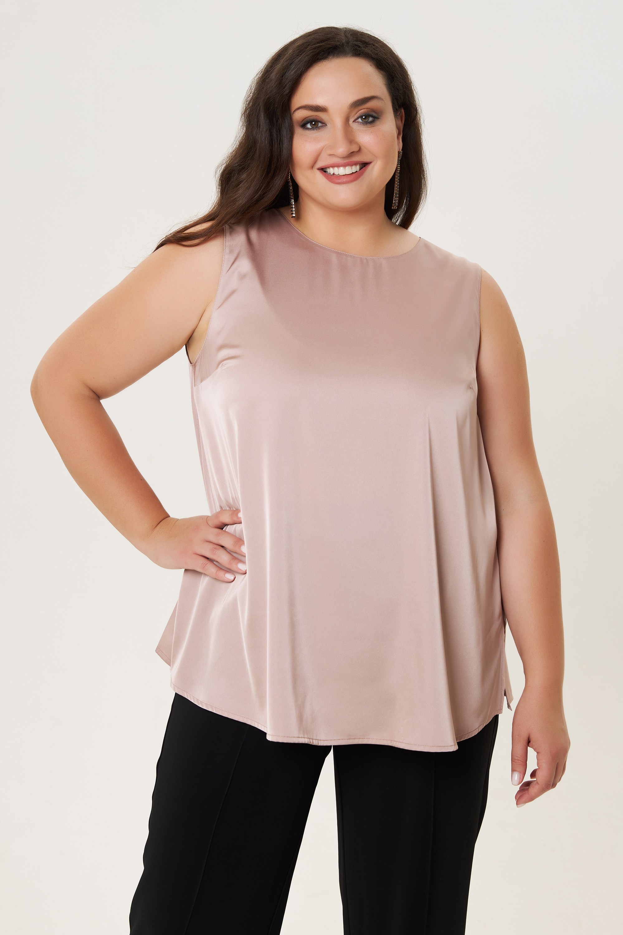 Шелковистый топ