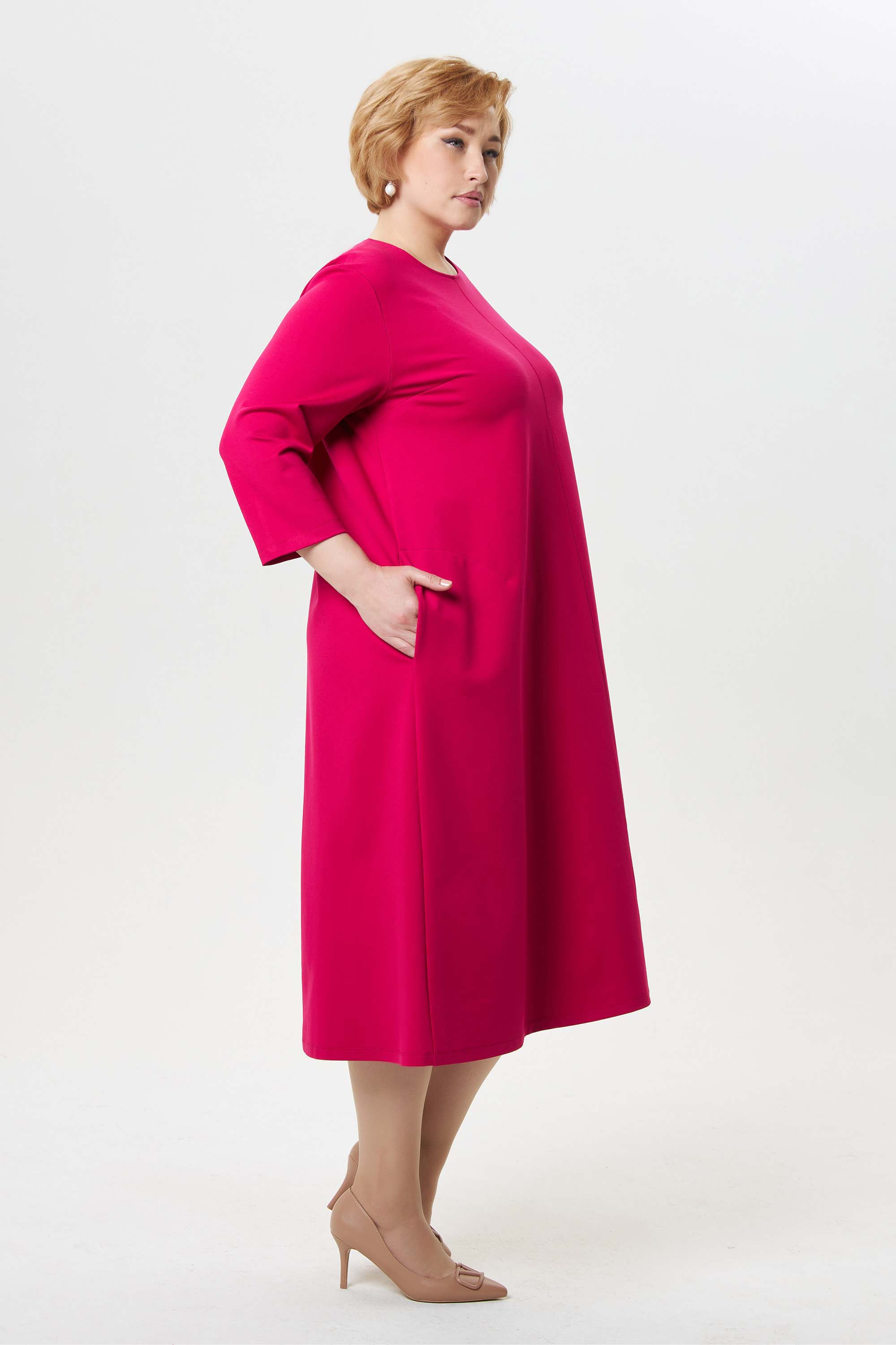 Платье из вискозы