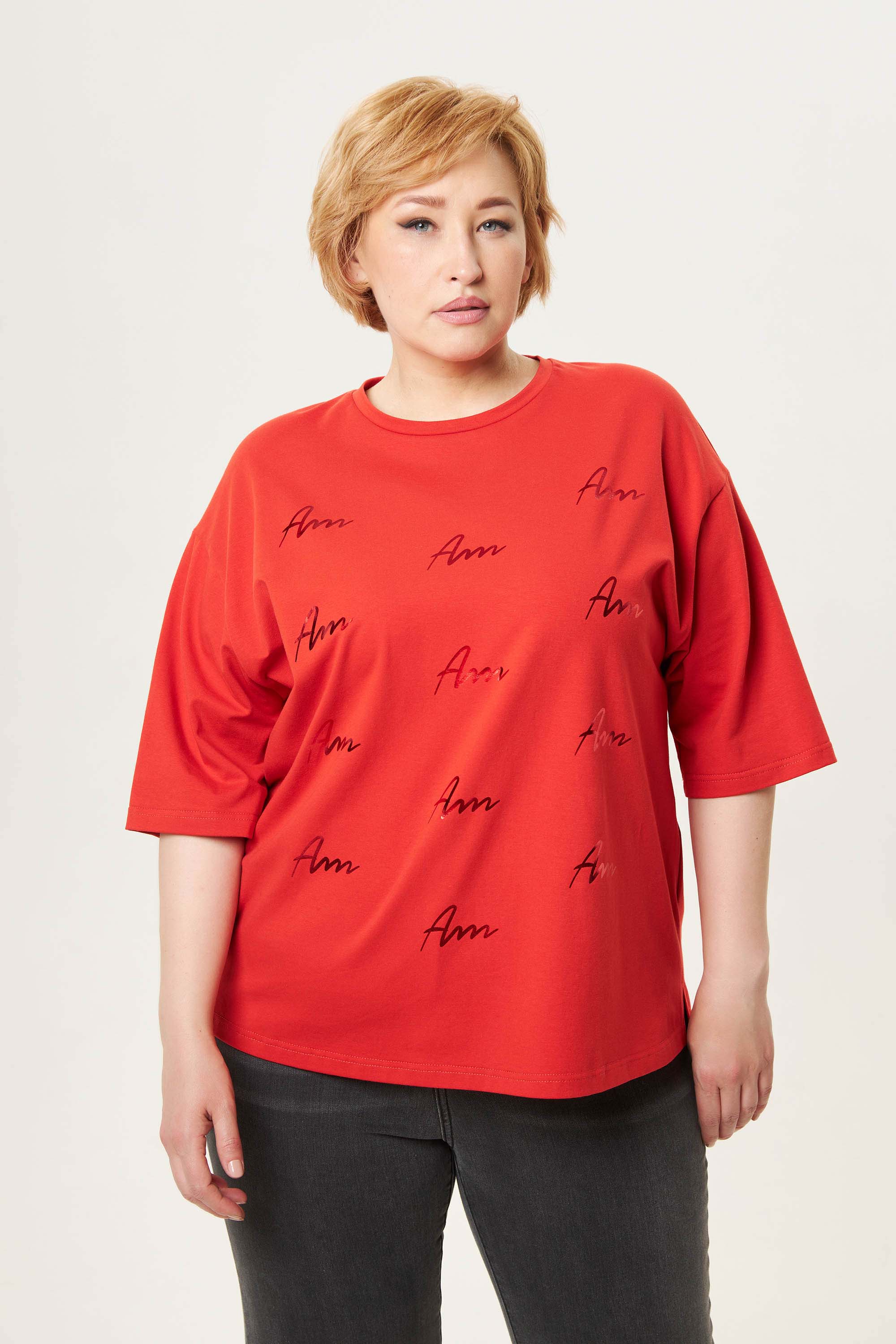 Футболка с принтом