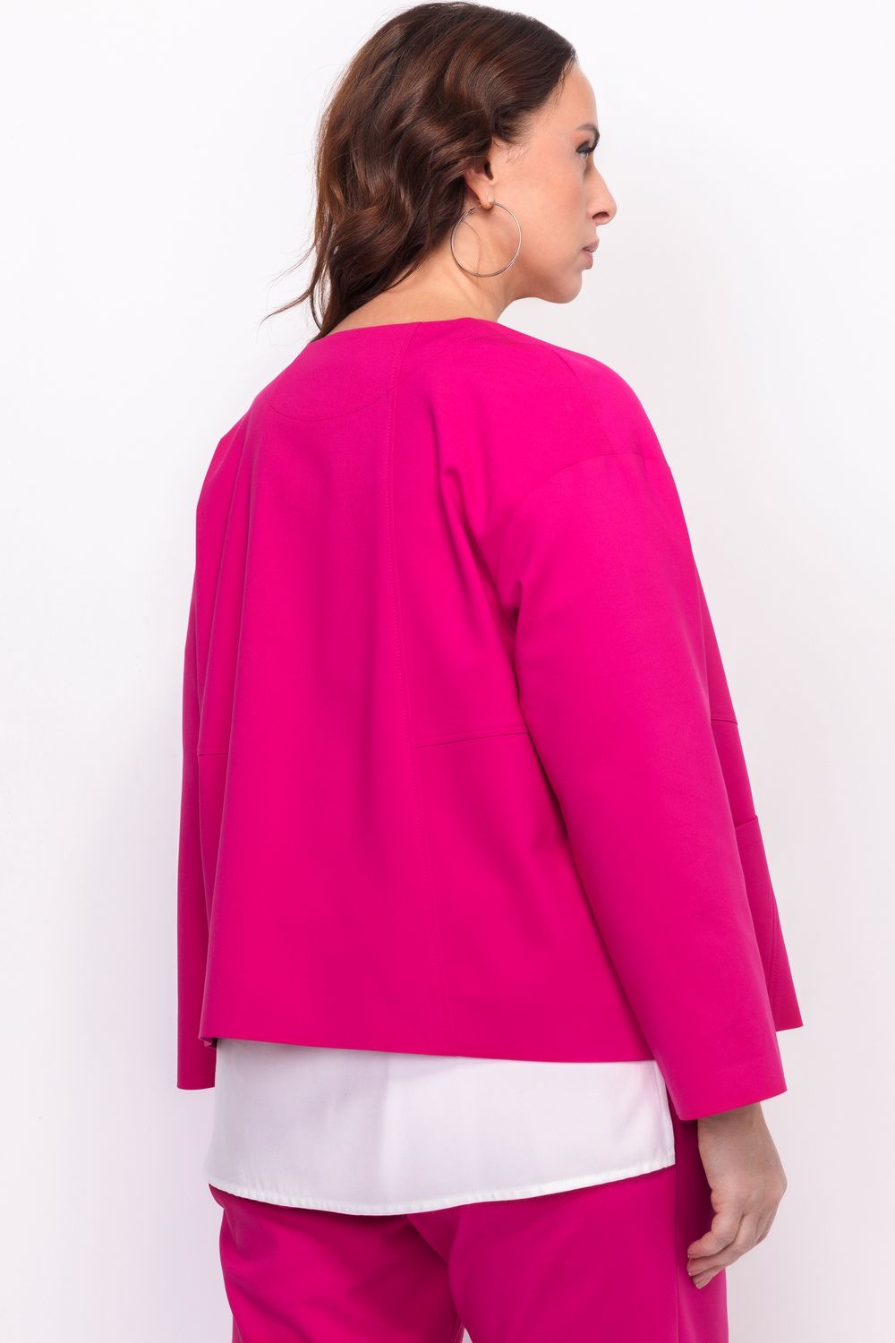 Жакет с круглым вырезом *PREMIUM