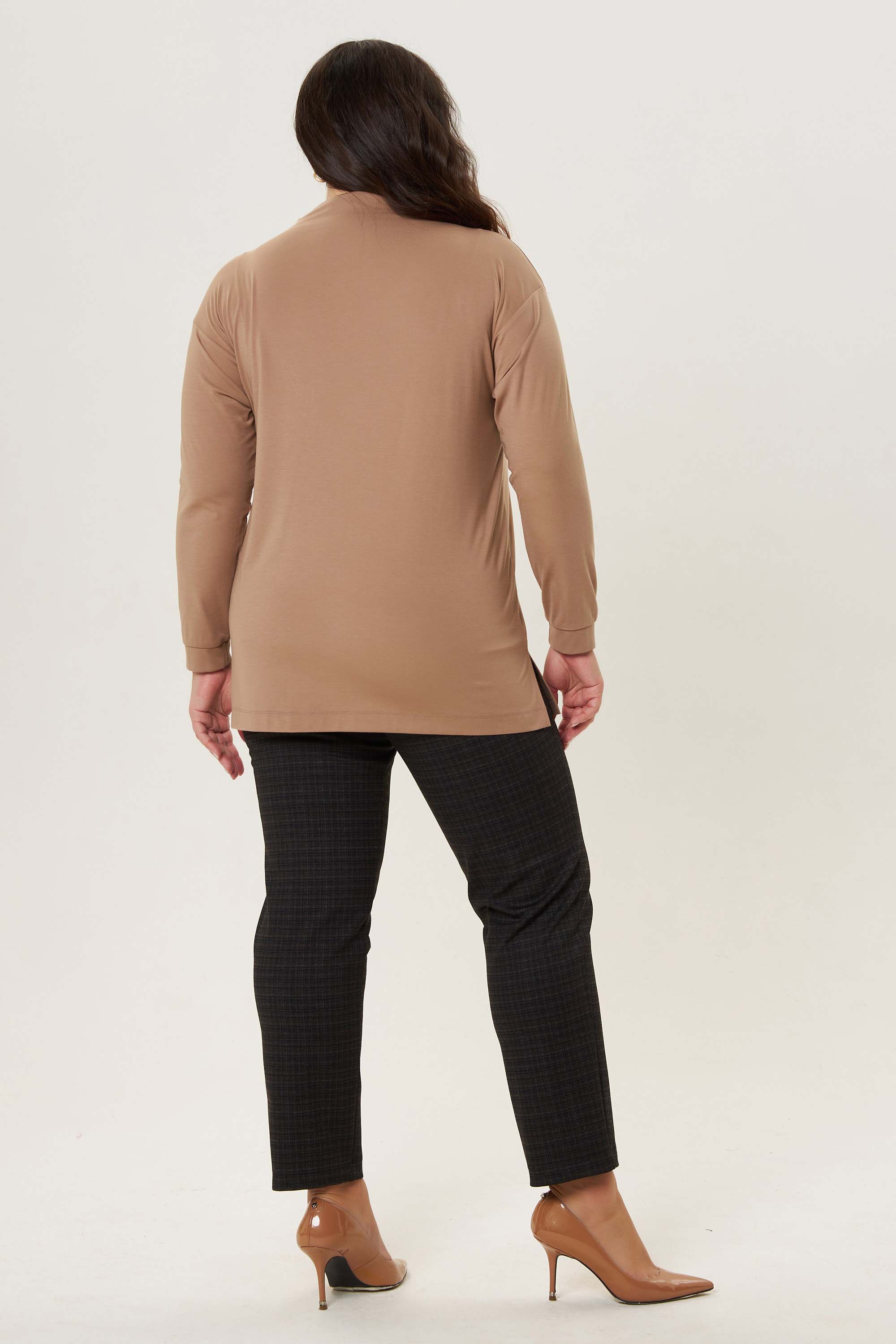 Лонгслив из вискозы