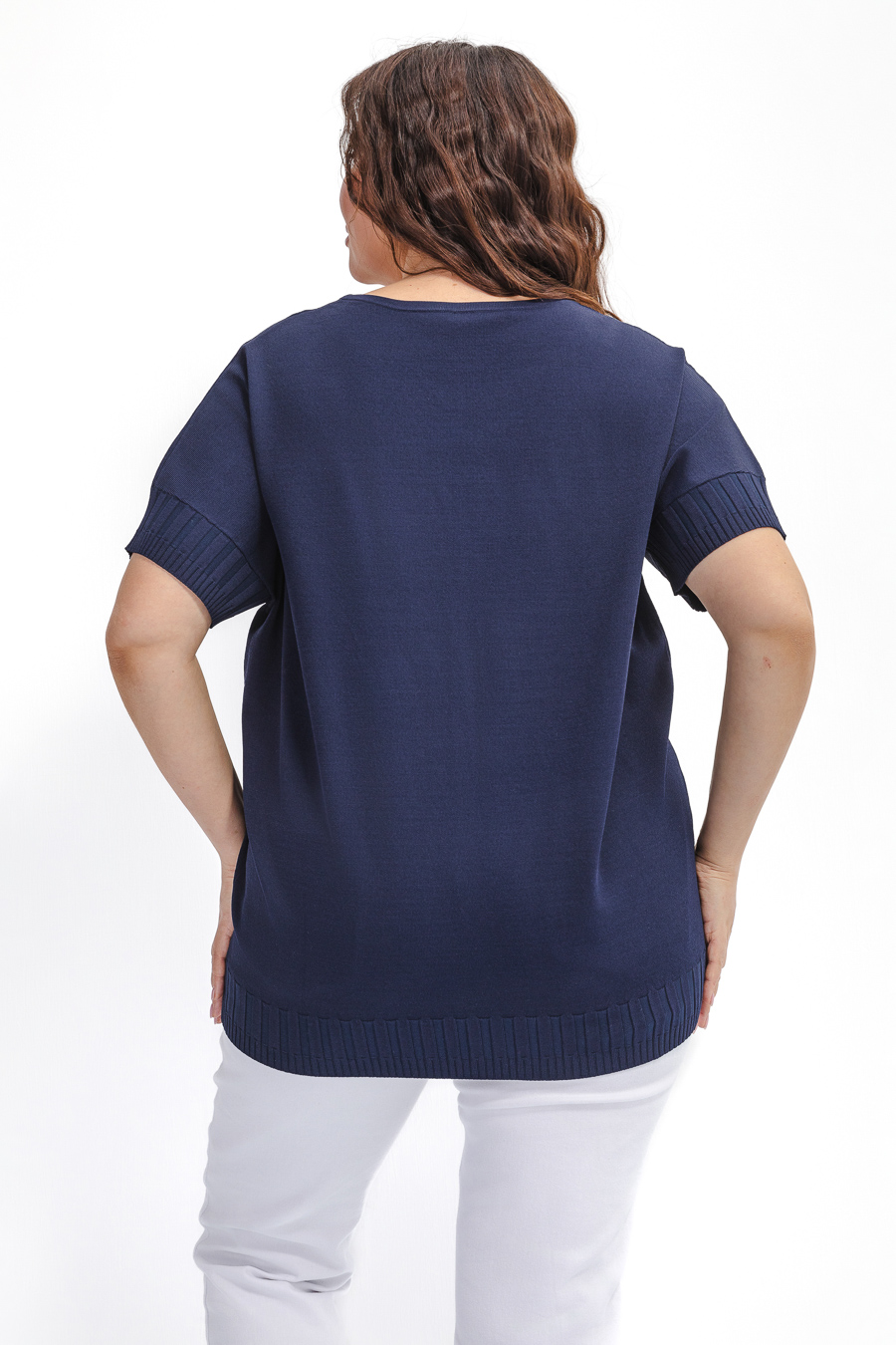 Вязаный джемпер из вискозы