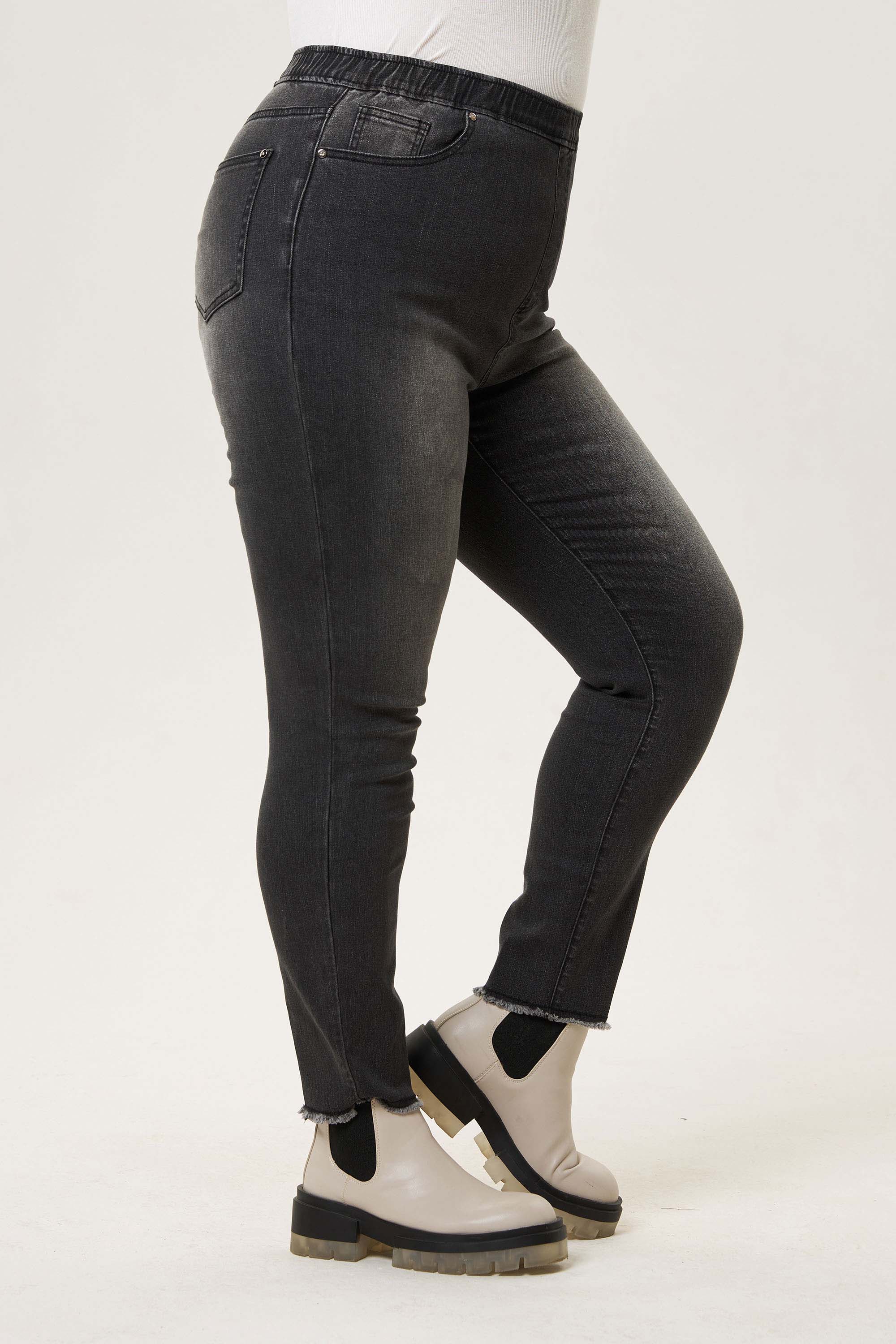 Джеггинсы без застежки