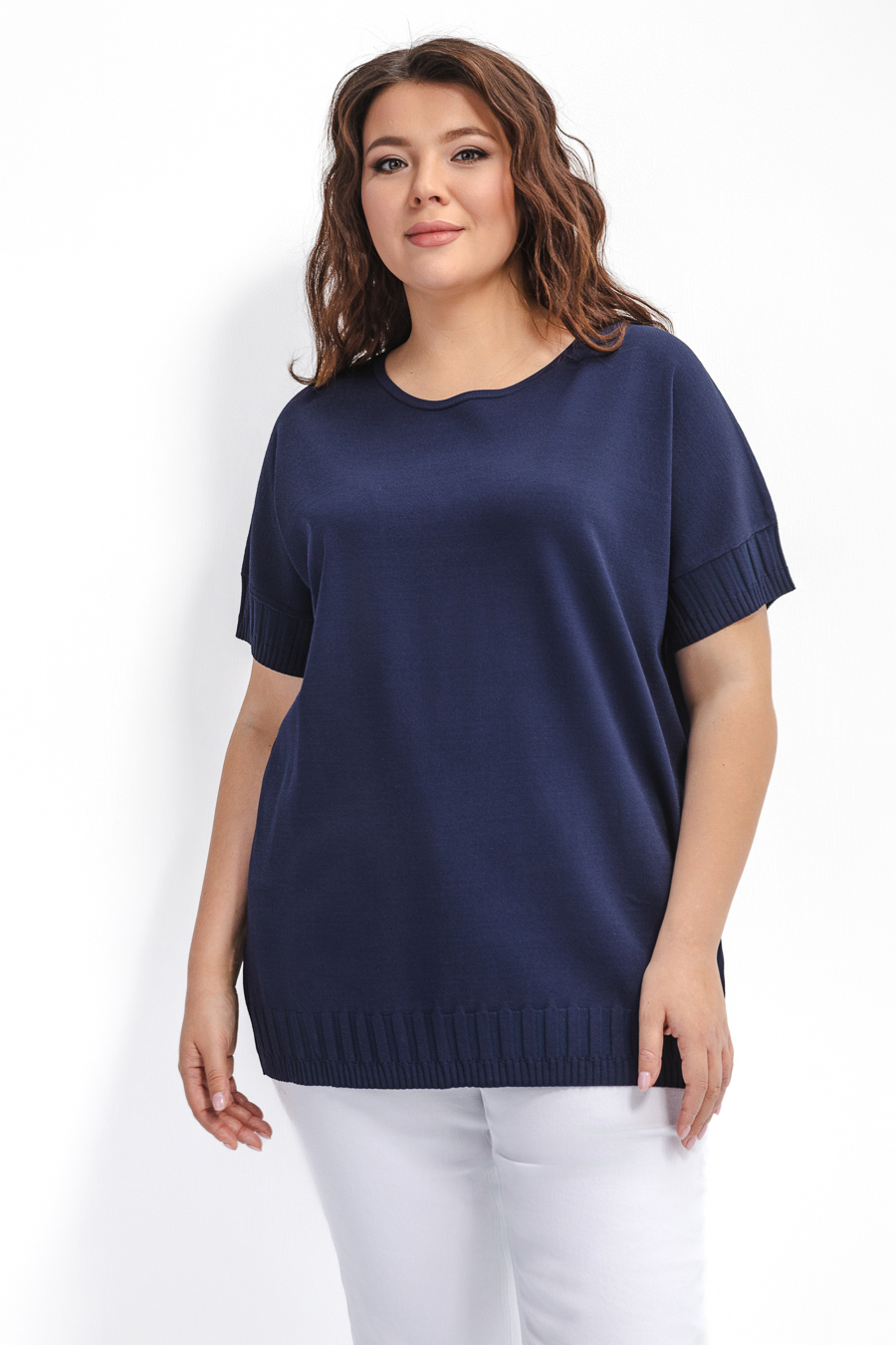 Вязаный джемпер из вискозы