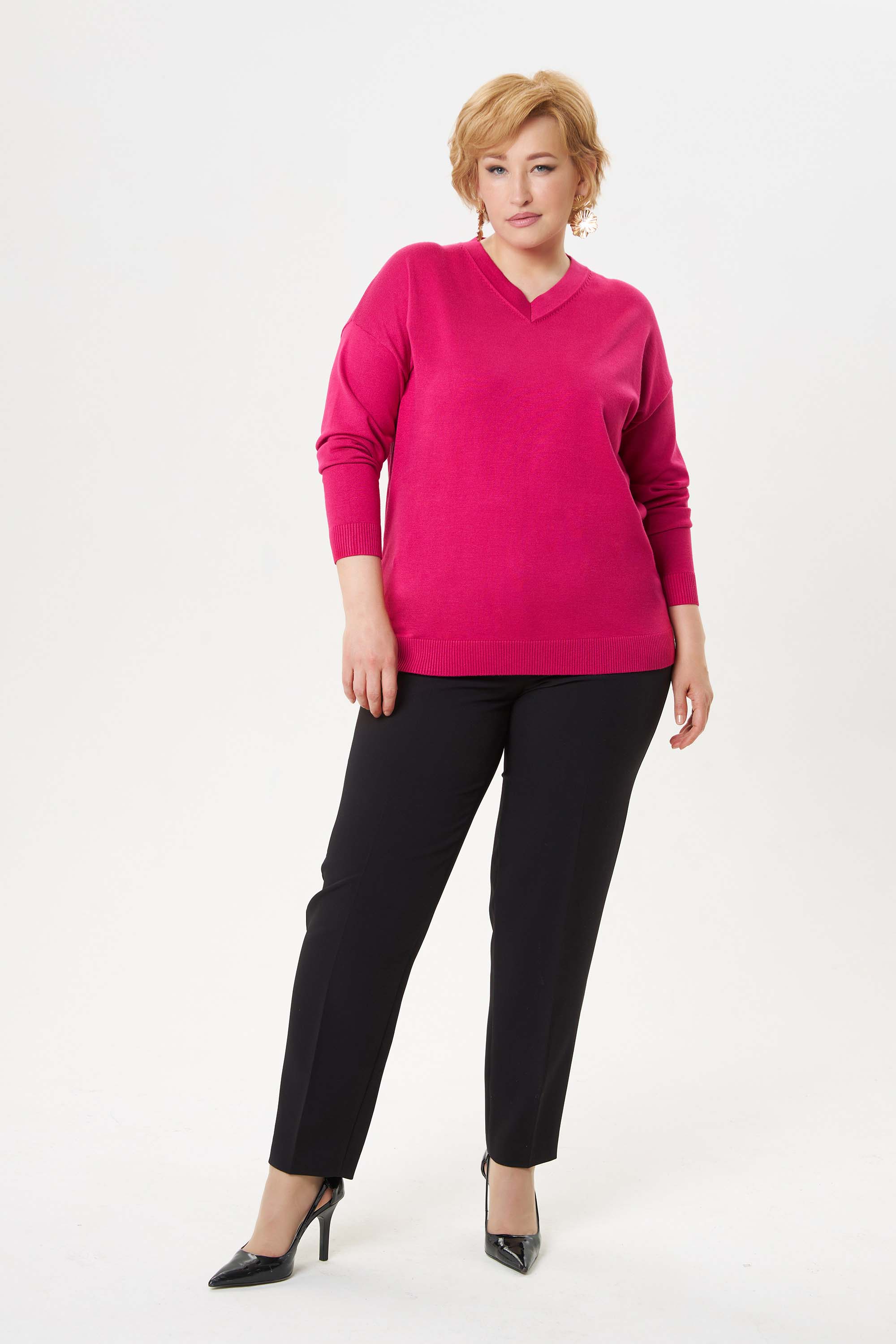 Базовый джемпер из вискозы *PREMIUM