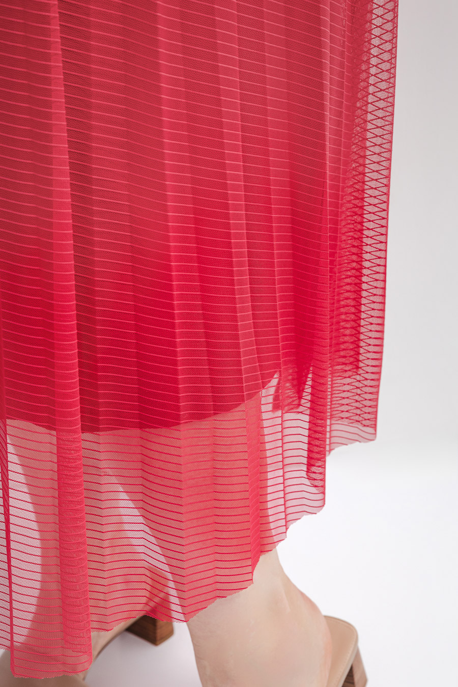 Юбка из сетки