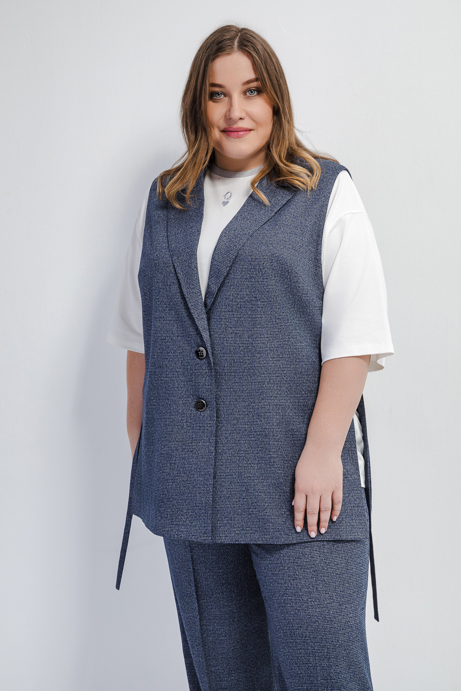 Жилет без боковых швов