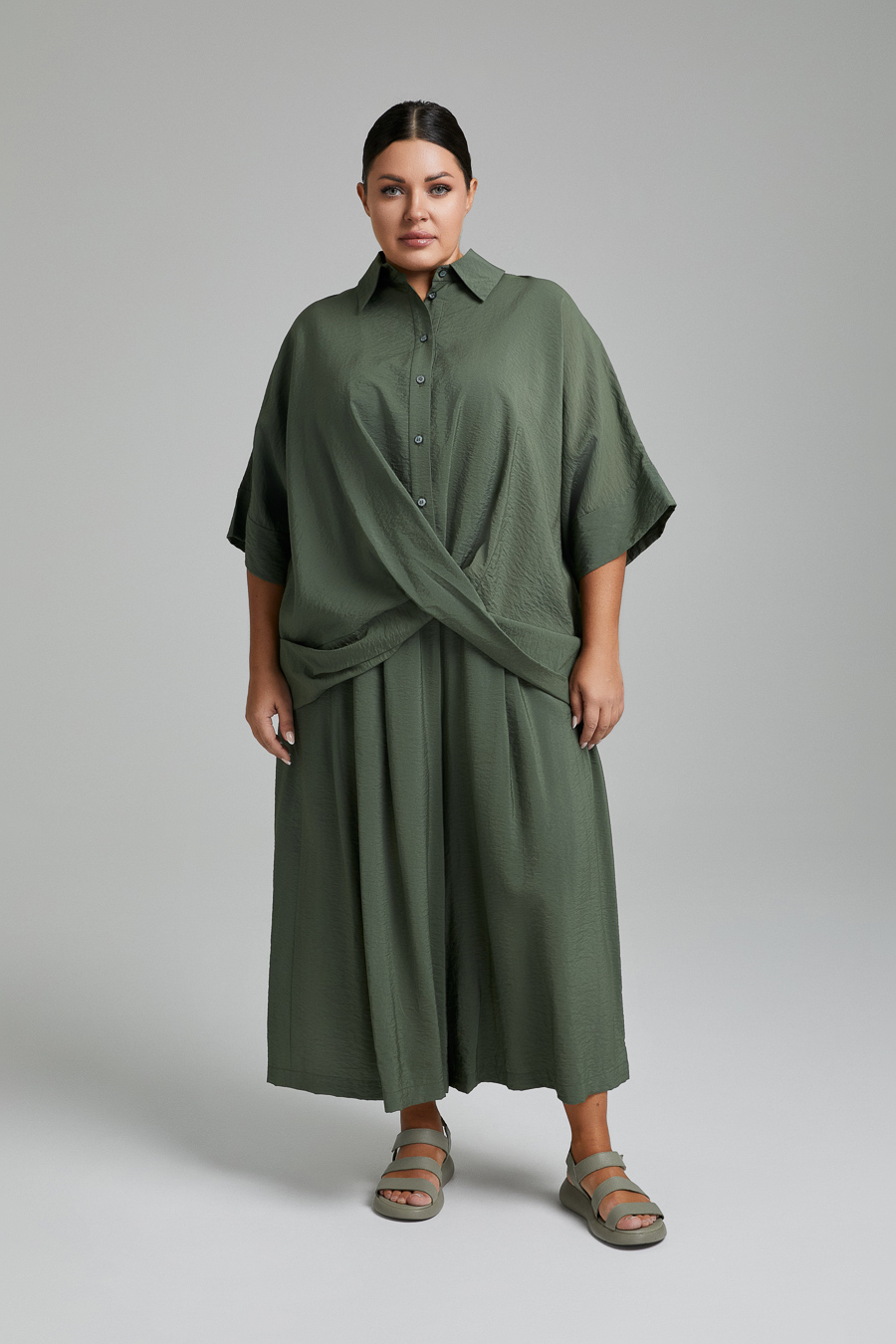 Брюки-юбка 4034