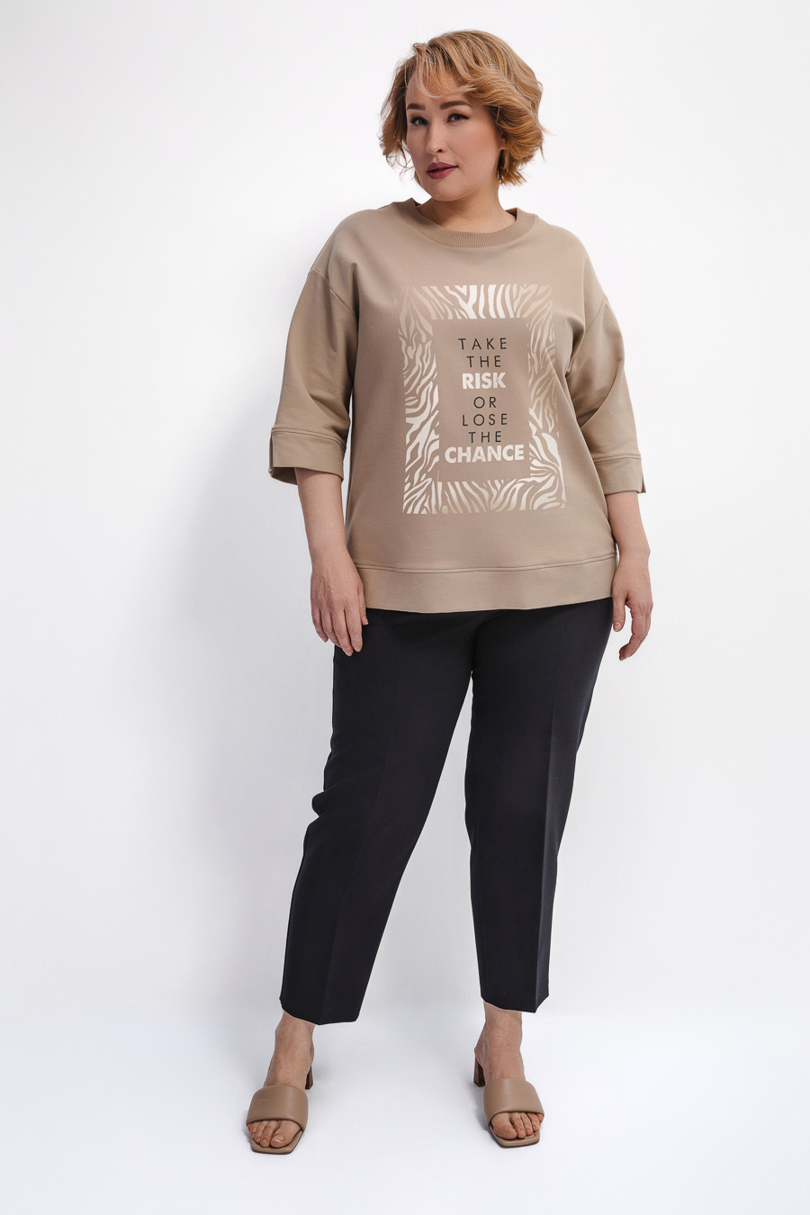 Плотная футболка Оверсайз