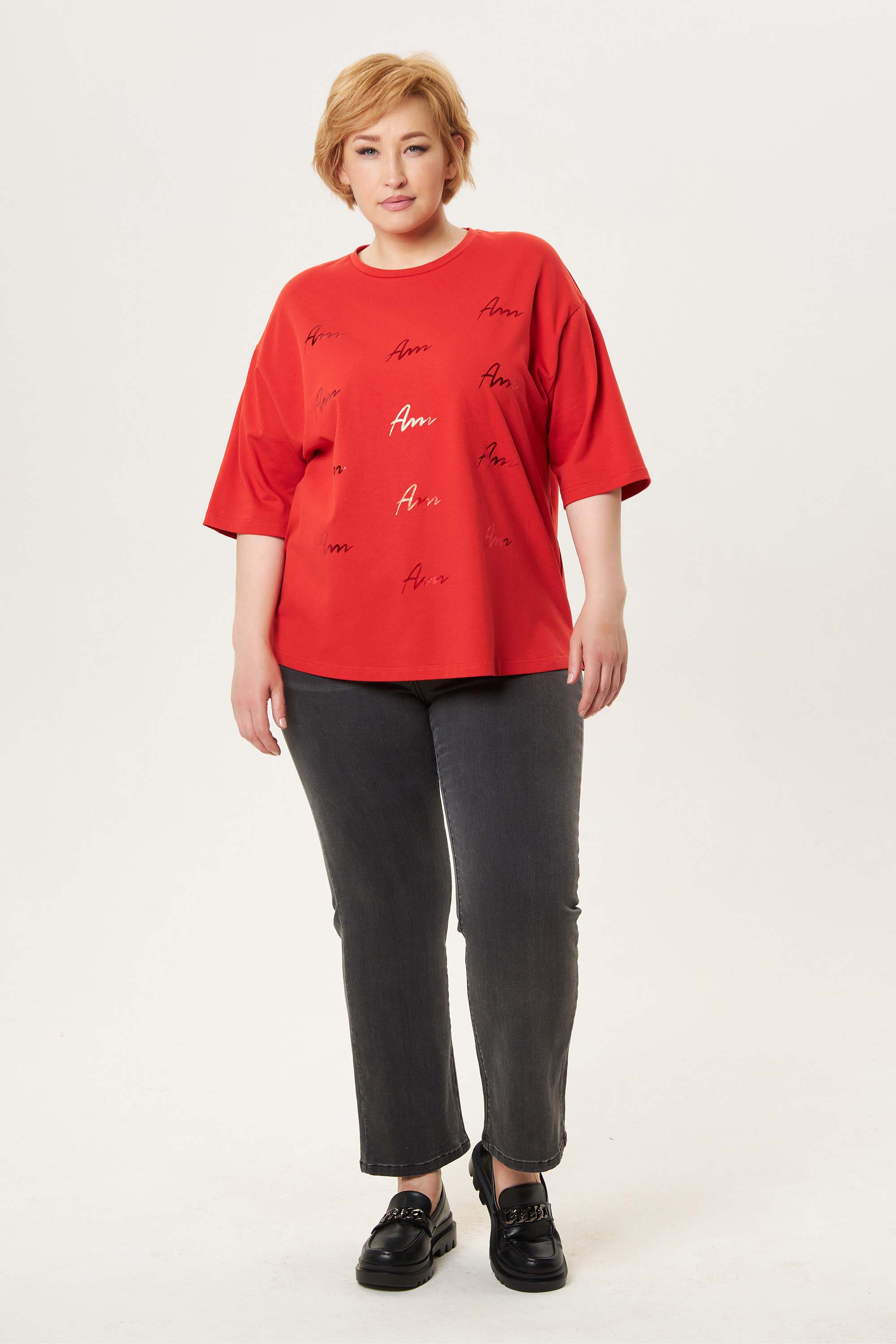 Футболка с принтом