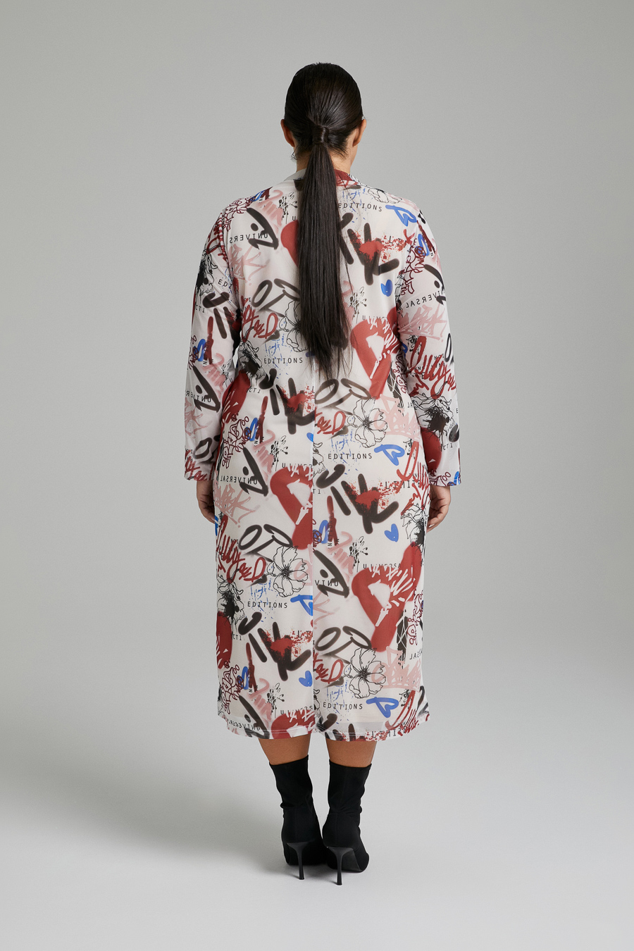 Платье сетка 4018